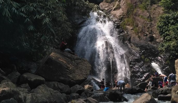 Photo 2 of the Bikemap route "Cisauk to Curug Rahong"