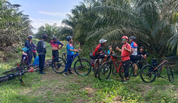 Photo 1 of the Bikemap route "Jalan Pegawai 1, Kulai to Jalan Cempaka, Pekan Nanas"