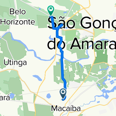 De Rua Vinte e Nove de Fevereiro 45a a Estrada Guanduba
