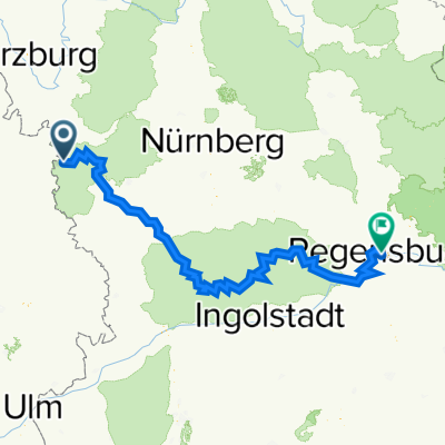 Altmühltal Rothenburg-Regensburg