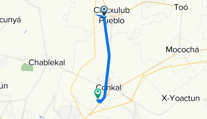 Recovered Route