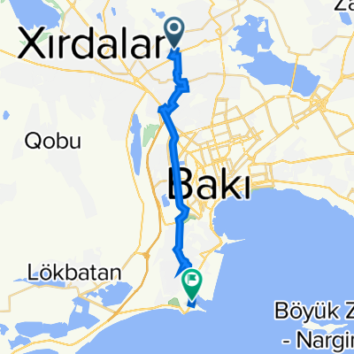 Adsız yol, Binəqədi to Bibiheybәt Mәscidi, Bakı