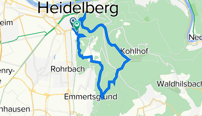 Heidelberg - Drei Eichen (Emmertsgrund)