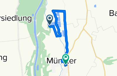 Route in der Bikemap App öffnen