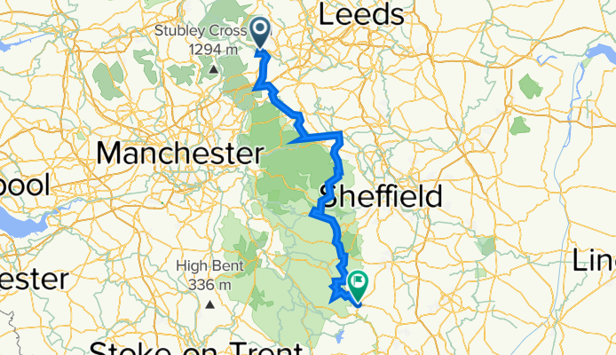 Way of the Rings Days 3-4  Ilkley to Matlock
