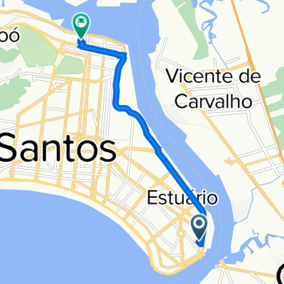 De Rua Dona Amélia Leuchtemberg 654 a Rua Itororó 7