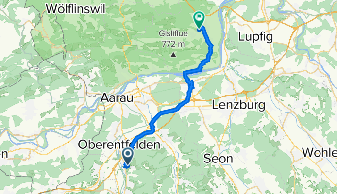 Open this route in Bikemap Web