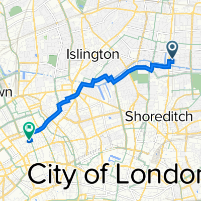 Acton Mews 329 to Great Ormond Street 23