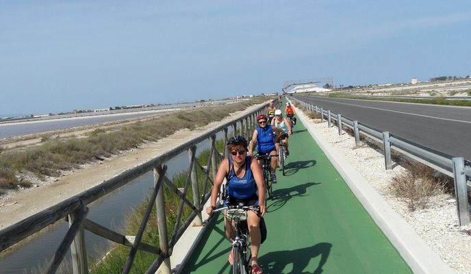 Photo 1 of the Bikemap route "z) CV Adriatica 4bis Trinitapoli -piana Candelaro  Lesina Campomarino"