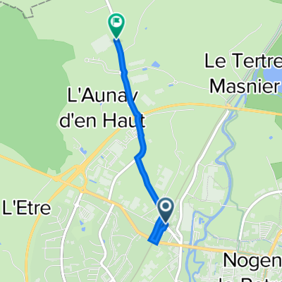 De Nogent-le-Rotrou à Rue des Ecotais 7, Nogent-le-Rotrou