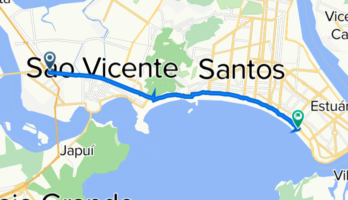 De Rua João Armênio Caichjian 27 a Avenida Bartolomeu de Gusmão, 97