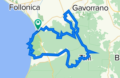 Route in der Bikemap App öffnen