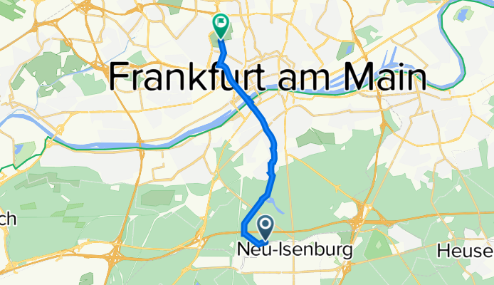 Neu-Isenburg - Palmengarten Frankfurt