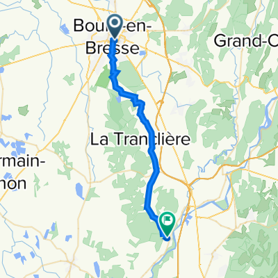 33B Rue de la République, Bourg-en-Bresse à 103 Chemin du Biez, Priay