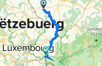 Route in der Bikemap App öffnen