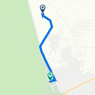 De Estrada sem nome a Rua 36 1499