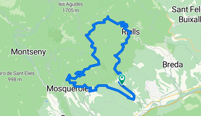 Gualba-Santa Fe del Montseny-Gualba 