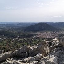 Mallorca a peu: serra de sa Font des de Pollença