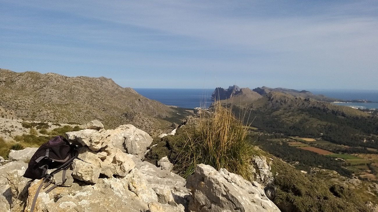 Mallorca a peu: serra de sa Font des de Pollença