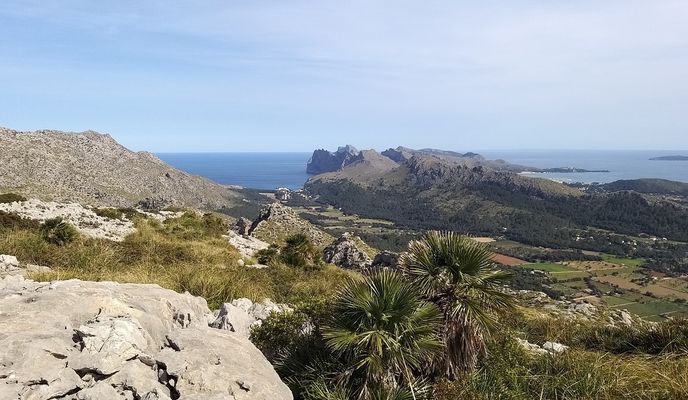 Photo 2 of the Bikemap route "Mallorca a peu: serra de sa Font des de Pollença" Photo 2 of the Bikemap route "Mallorca a peu: serra de sa Font des de Pollença"