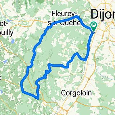 Parcours Modifié Tour de Côte d'or