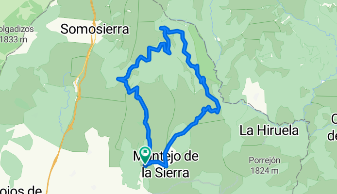 Horcajuelo-Horcajuelo pasando por el Hayedo de Montejo