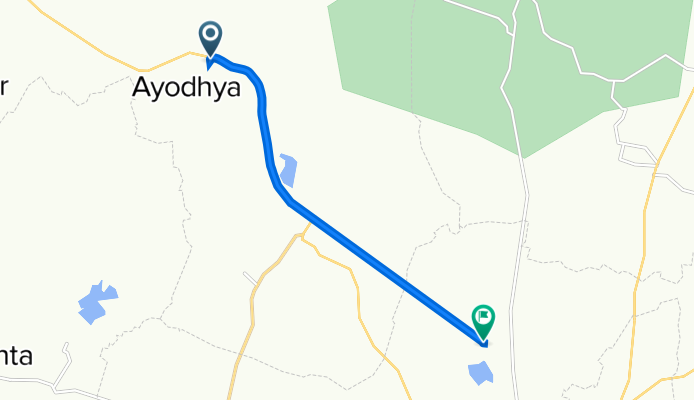 VVQ4+GX3, Uppumadige to Porandla - Kistampet Road