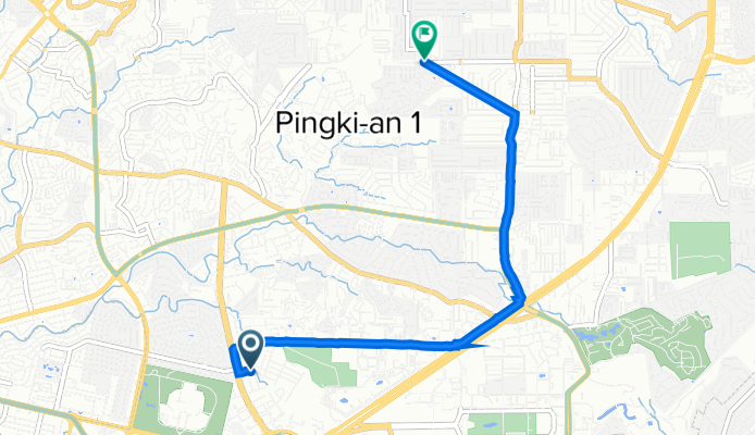 Mines 9, Quezon City to Peso 14, Quezon City