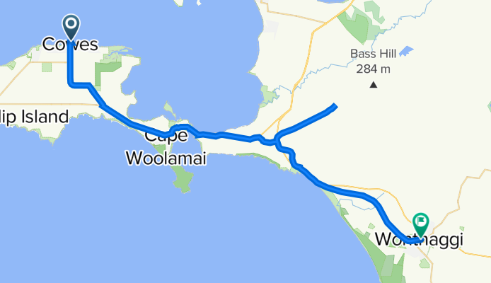 The Esplanade 10, Cowes to McKenzie Street 37-43, Wonthaggi