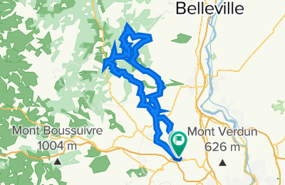 Route in der Bikemap App öffnen
