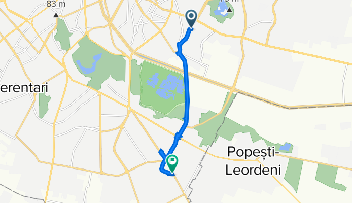 Strada Istriei, Bucharest to Șoseaua Berceni 76A, Bucharest