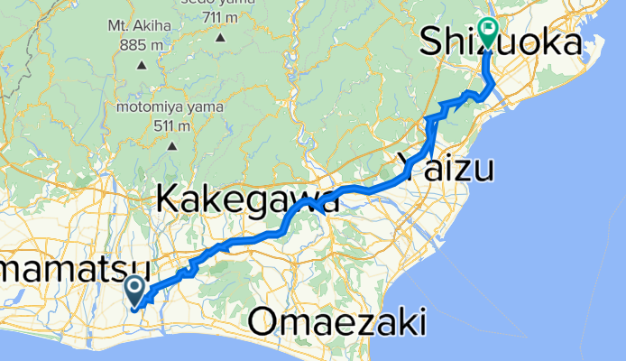Recovered Route