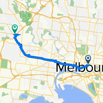 411 Swanston St, Melbourne to 176-190 Furlong Rd, St Albans