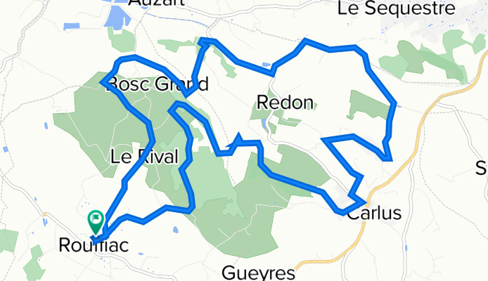 De 2 Route d'Albi, Rouffiac à 2 Route d'Albi, Rouffiac