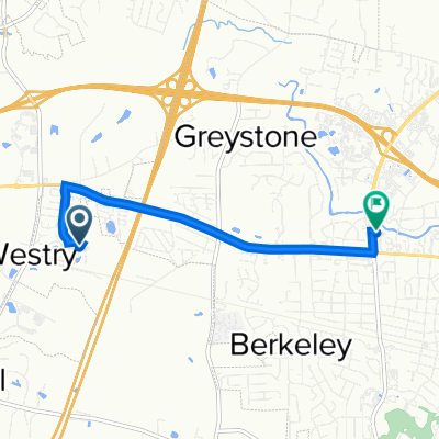 708 Daffodil Way, Rocky Mount to 171 N Winstead Ave, Rocky Mount