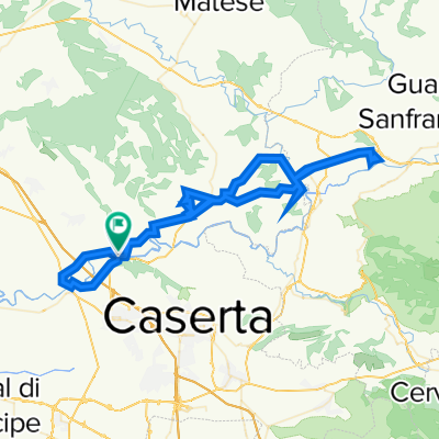 Da SP333 44, Palombara a Via Sicopoli 14, Palombara