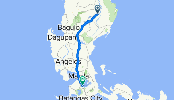 WPC8+8F8, Cauayan City to 64WP+QMR, Cabuyao