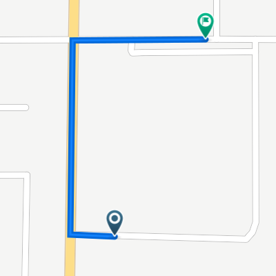 960 N Newcomb St, Porterville to 1528 W Mulberry Ave, Porterville