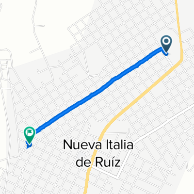 Calle Nicolás Regules 97, Nueva Italia de Ruiz a Calle Ambrosio Figueroa 133, Nueva Italia de Ruiz