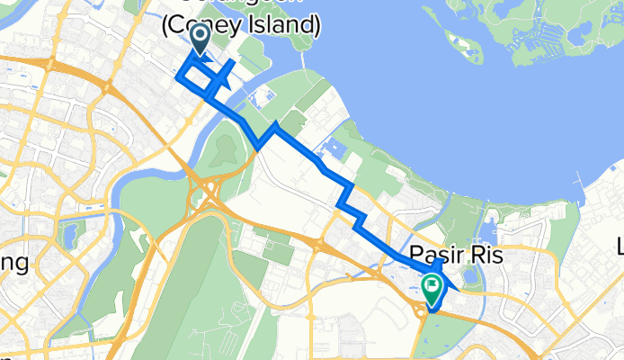 94 Edgedale Plains, Singapore to 526A Pasir Ris Street 51, Pasir Ris