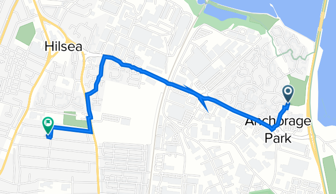 Anchorage Park Lodge, Sywell Crescent, Portsmouth to 43 Merrivale Road, Portsmouth