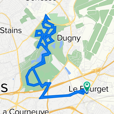 55–57 Avenue de la Division Leclerc, Le Bourget à 55–57 Avenue de la Division Leclerc, Le Bourget