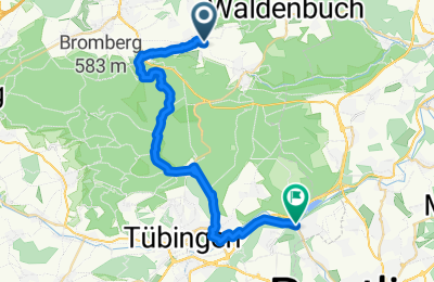 Route in der Bikemap App öffnen