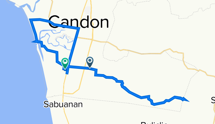 Parioc Brgy Road, Candon to Manila North Road, Candon