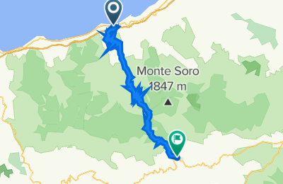 Route in der Bikemap App öffnen