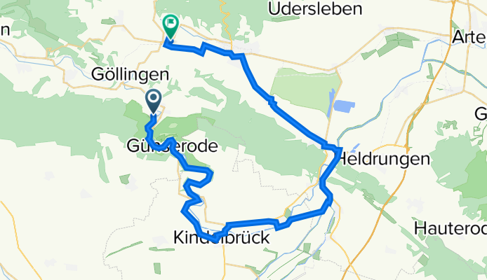 Papiermühlenweg 198, Kyffhäuserland nach Bachfeld 9, Kyffhäuserland