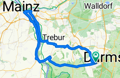 Route in der Bikemap App öffnen