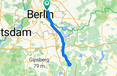 Route in der Bikemap App öffnen