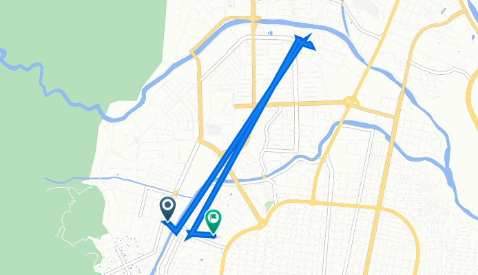 De GX84+272, San Pedro Sula a San Pedro Sula