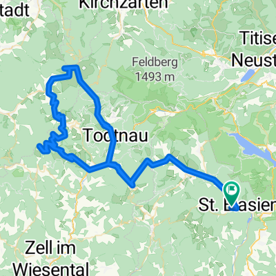 St. Blasien-Belchen-Schauinsland-St. Blasien